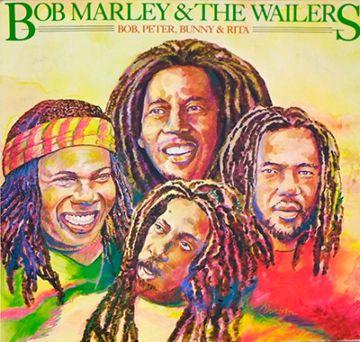 BOB MARLEY & THE WAILERS - Bob, Peter, Bunny and Rita album front cover vinyl record